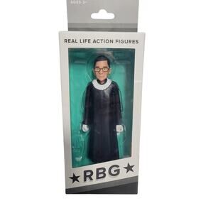 FCTRY Real Life Action Figure *R B G * Judge Ruth Ginsburg 6" Tall  New 8425-1M2